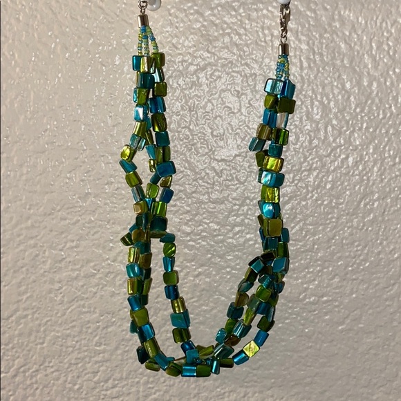 Chico's Jewelry - ✨Reduced - CHICO’S glass beaded multi strand necklace JUST LIKE NEW honestly